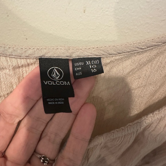 Volcom Beige Maxi Dress - Picture 2 of 3